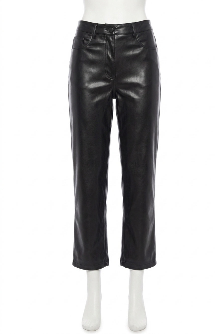 NEW CAMI NYC hanie high-waisted vegan pant in black